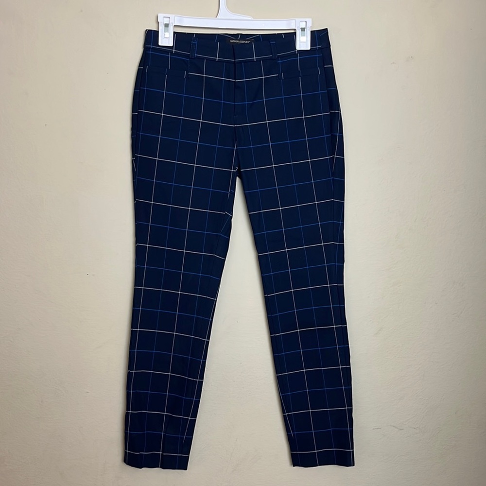 Banana Republic NWT plaid slacks
